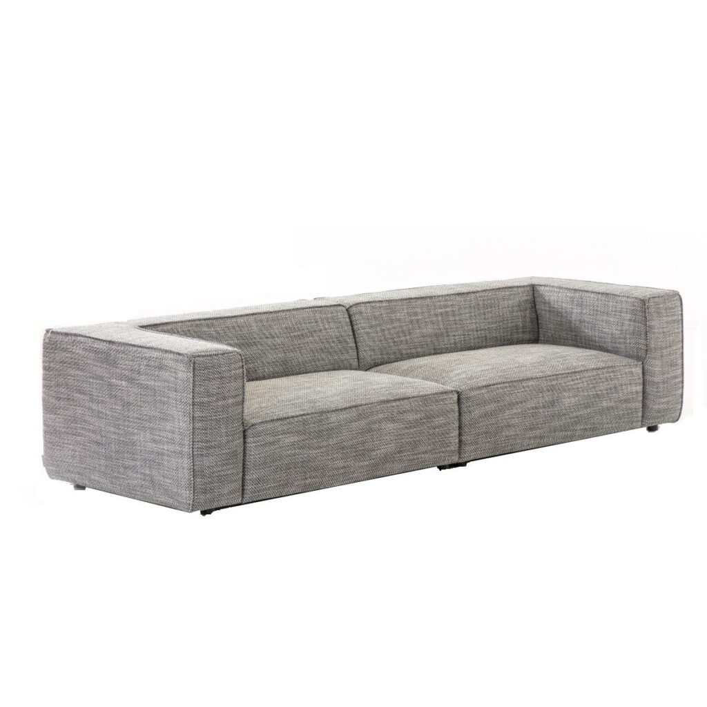 Willi Schillig Waldemar 4-Sitzer Sofa Bezug in Schwarz-Weiss