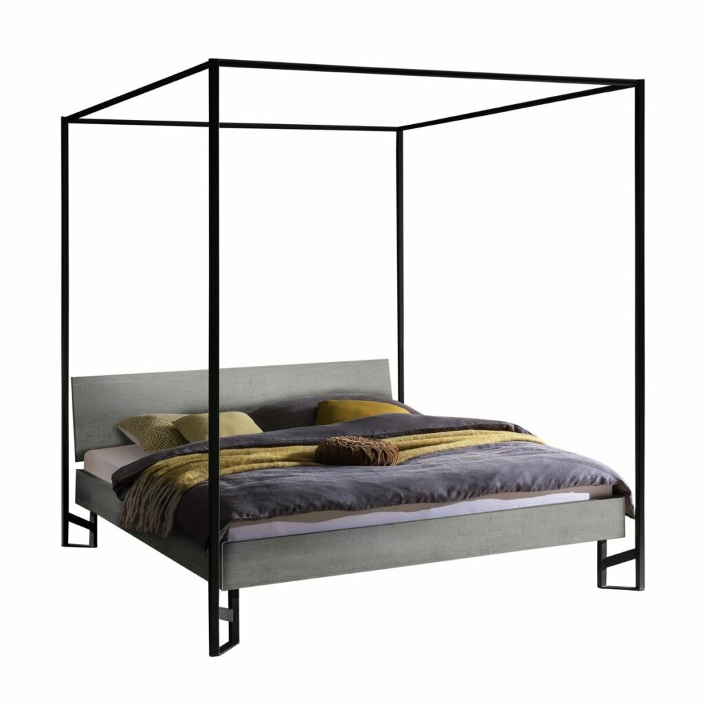 Hasena Ciluna Himmelbett 140 x 200 Dekor Betonoptik gedreht