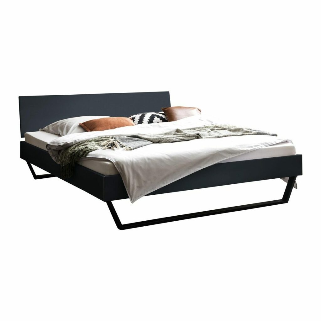 Hasena Gleva Futonbett Dekor anthrazit 146 x 79 x 216 gedreht