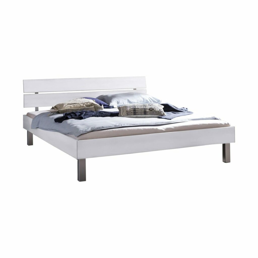 Hasena Rocco Futonbett Dekor weiss matt 106 x 79 x 210 gedreht