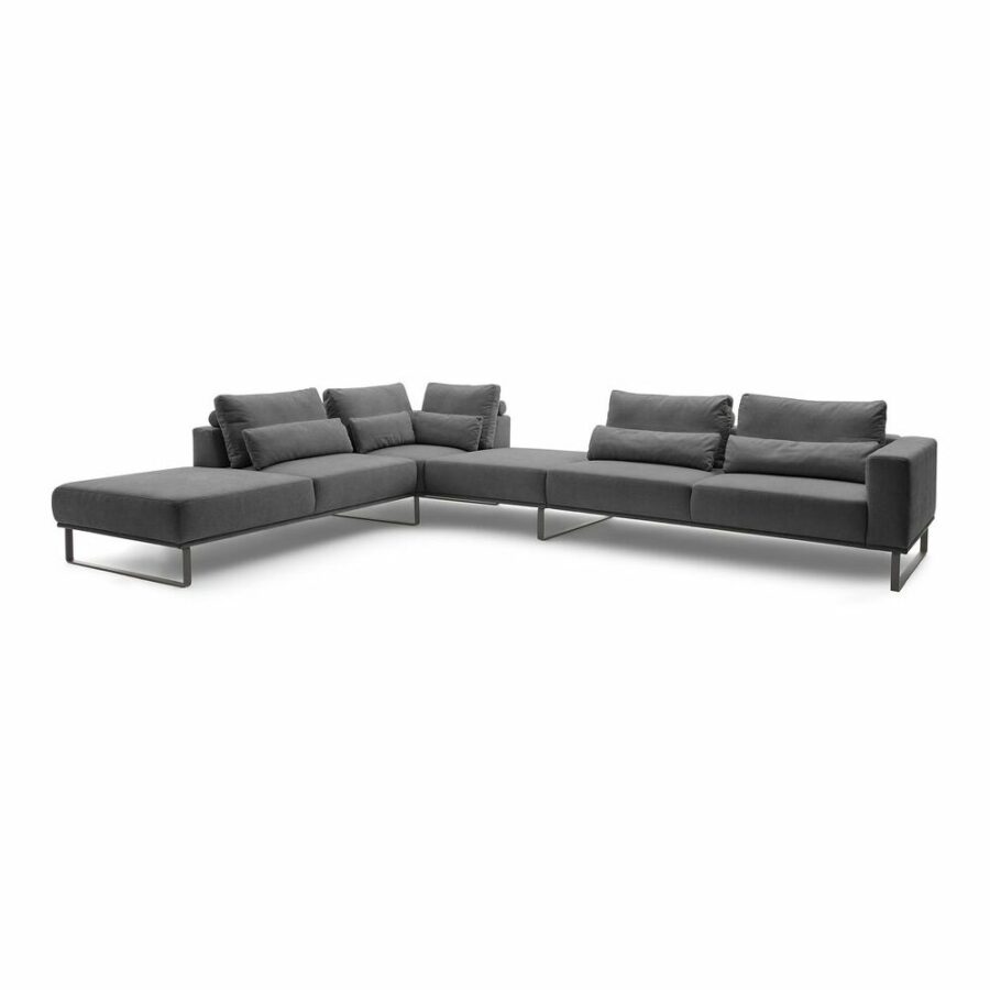 musterring-justb!-ecksofa-mit-zwischenhocker-ottomane-links-strukturgewebe-yelda-grey-metallkufe-schwarz-matt-schräg